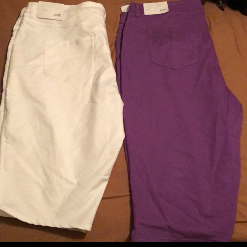 2 pr. Cropped pants